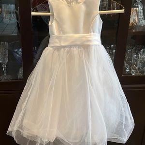 David’s Bridal flower girl dress.